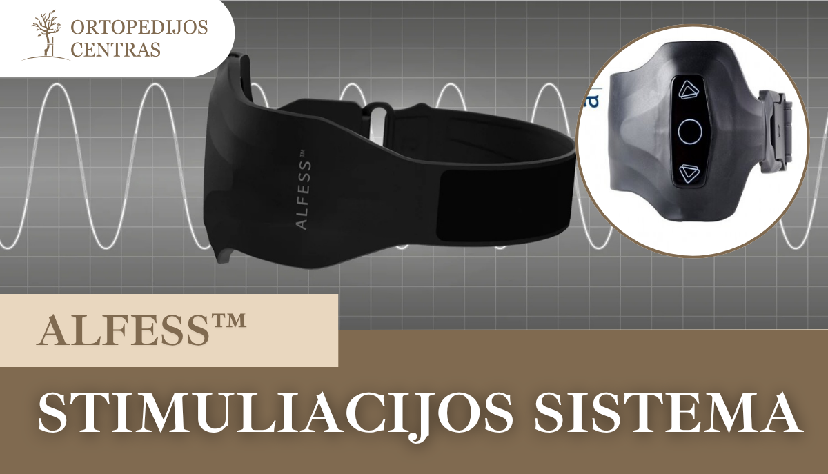 ALFESS™ - FUNKCINĖ ELEKTRINĖS STIMULIACIJOS SISTEMA 1 alfess