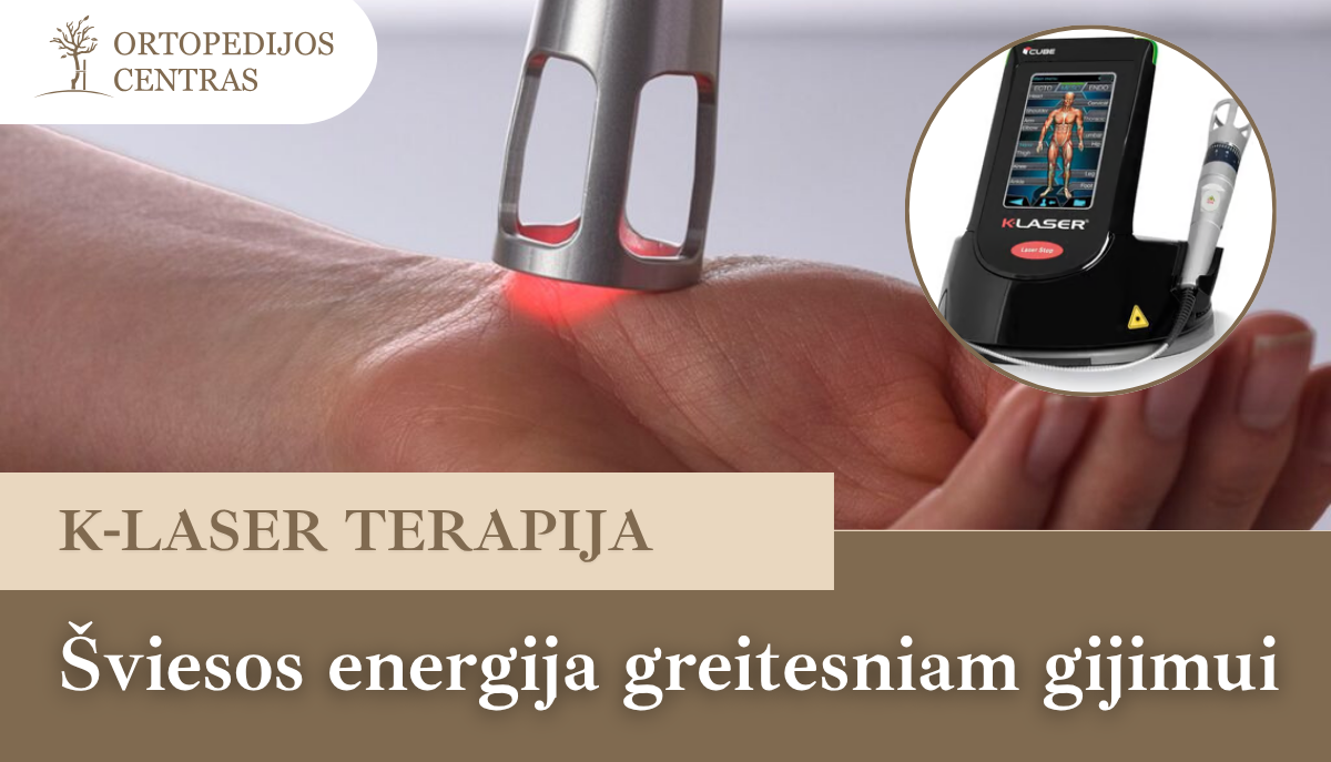 k laser lazerio terapija