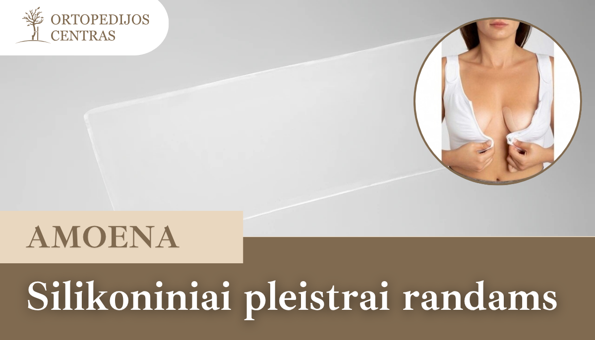 Silikoniniai pleistrai randams